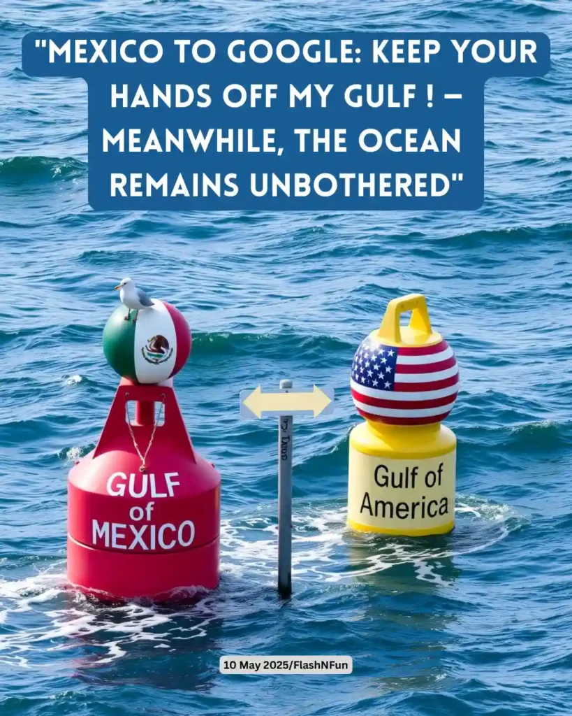 #GulfOfMexico
#GulfOfAmerica
#MexicoVsGoogle
#NamingControversy
#Geopolitics
#GoogleMaps
#MapDebate
#InternationalLaw
#TrumpExecutiveOrder
#USMexicoRelations
#OceanPolitics
#GlobalDebate
#Sovereignty
#PoliticalSatire
#Memes2025
#WorldNews
#TechNews
#ViralMeme
#TrendingNow
#FlashNFungive the above in small letters
give the above in small letters
1-12.jpg"mexico to google: keep your hands off my gulf! – meanwhile, the ocean remains unbothered"