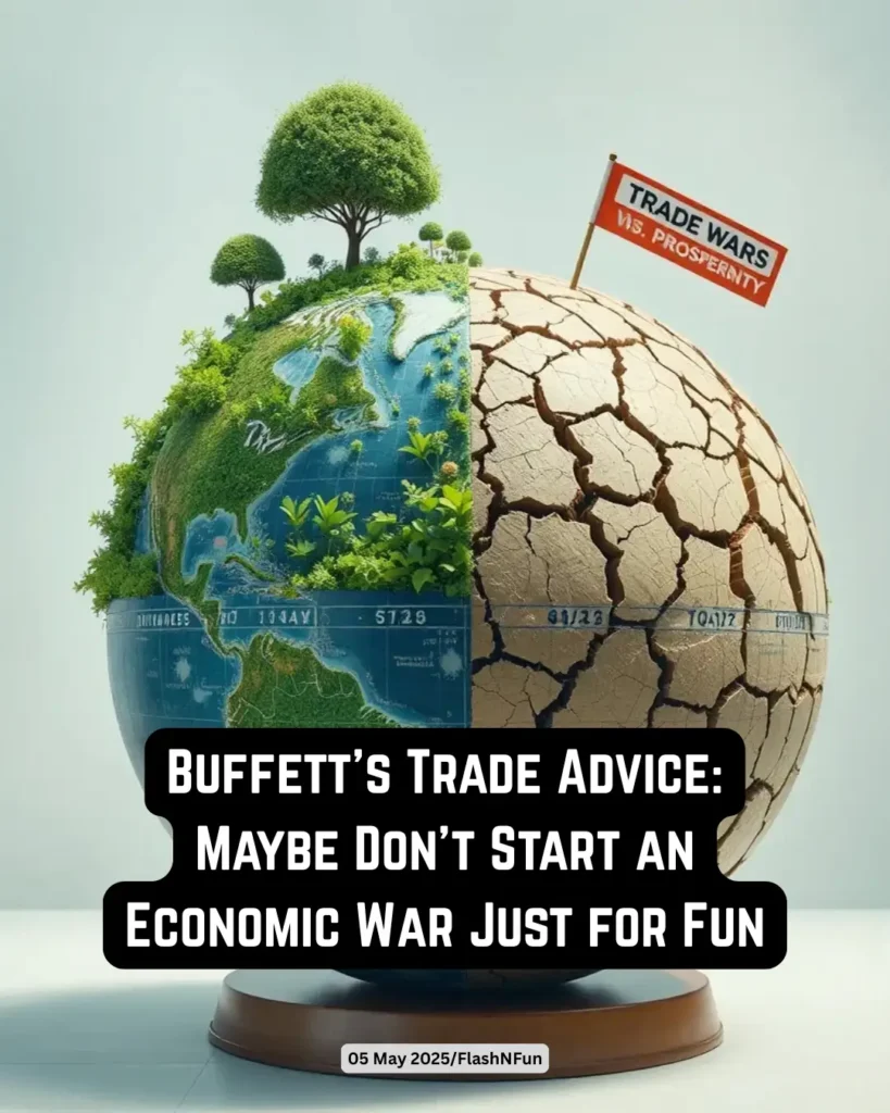 Buffett’s Trade Advice: Maybe Don’t Start an Economic war just for fun - buffet speaks against trump tariffs