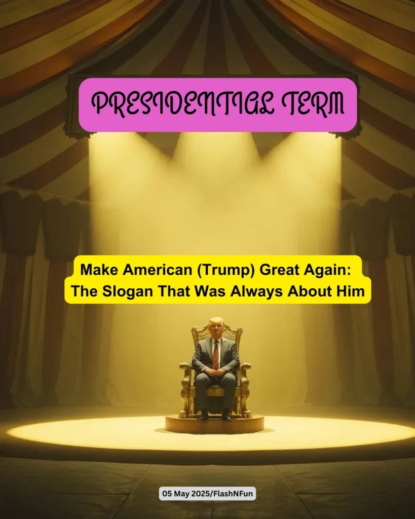 Make American (Trump) Great Again:
The Slogan That Was Always About Him