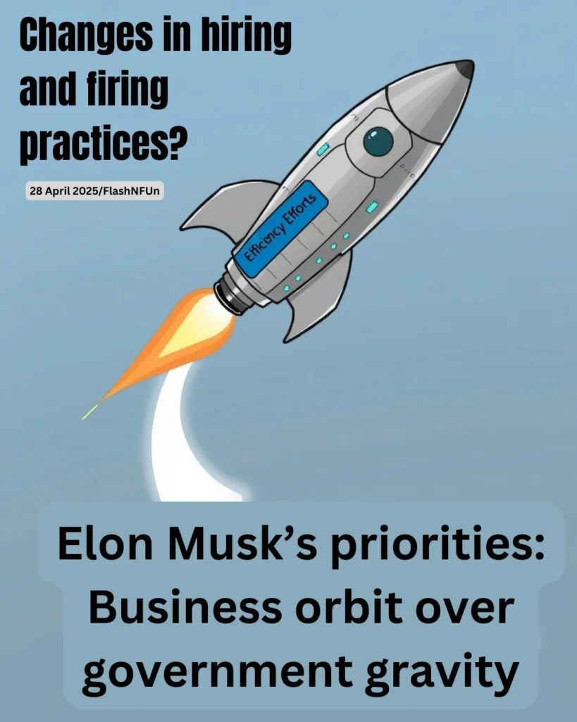 Elon Musk’s priorities: Business orbit over government gravity