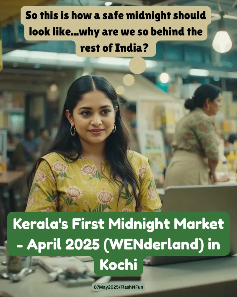 Kerala's First Midnight Market - April 2025 (WENderland) in Kochi