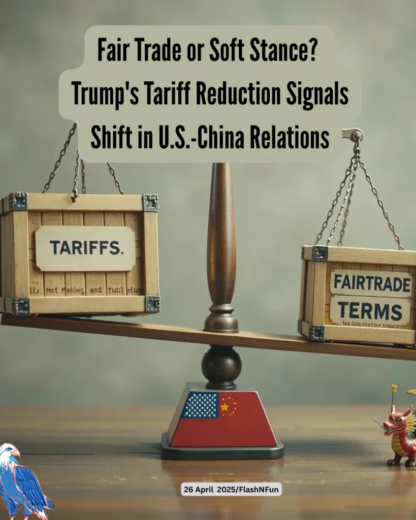 Fair Trade or Soft Stance?
Trump's Tariff Reduction Signals
Shift in U.S.-China Relations
