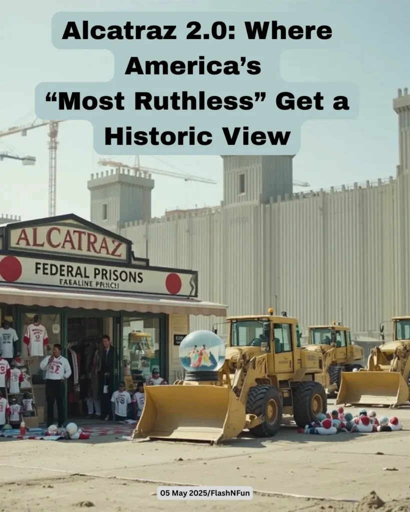 Alcatraz 2.0: Where America’s
“Most Ruthless” Get a Historic View