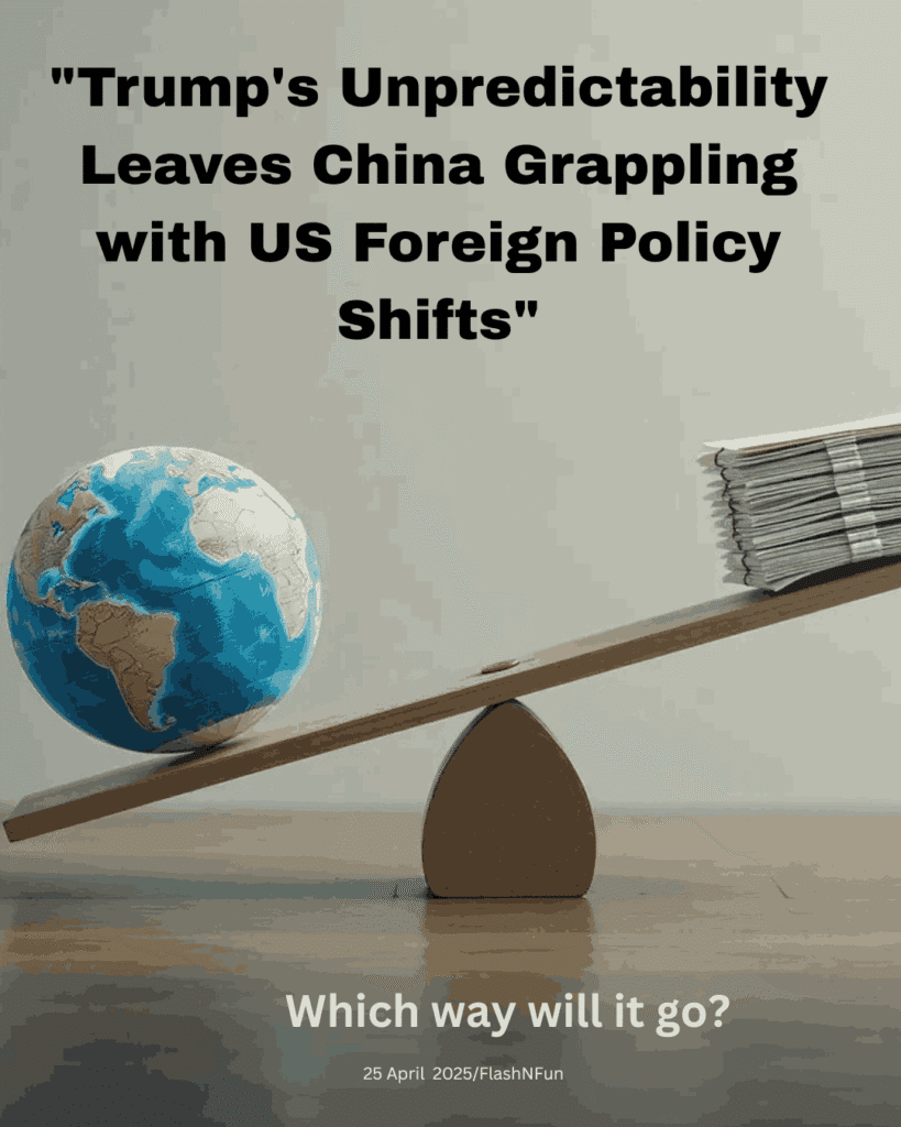"Trump's Unpredictability Leaves China Grappling with US Foreign Policy Shifts"