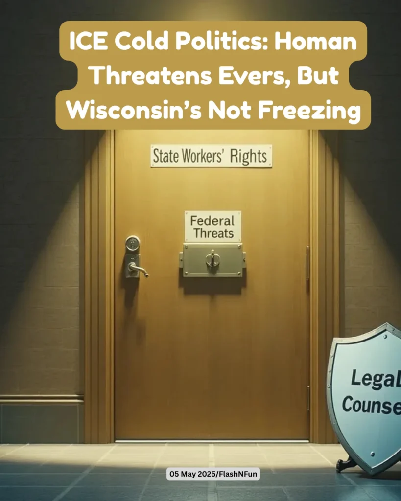ICE Cold Politics: Homan Threatens Evers