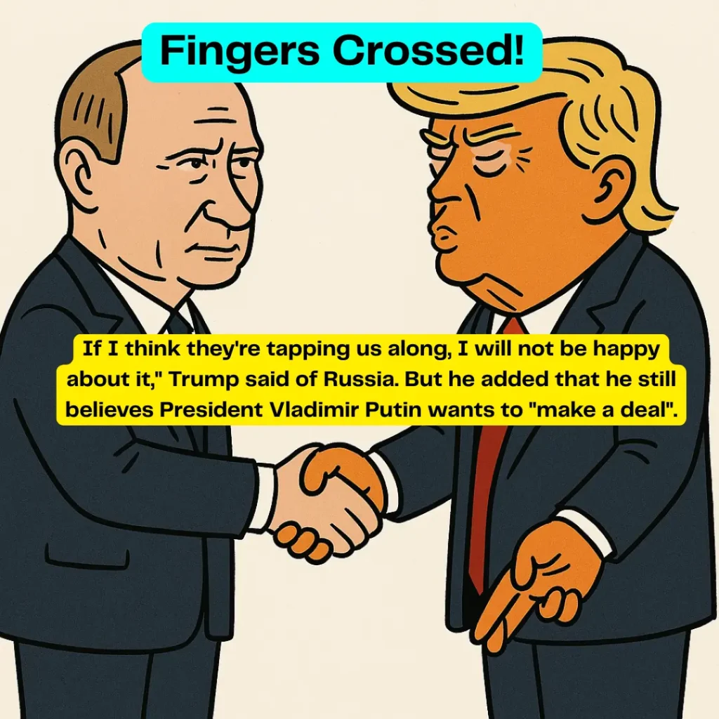 trump wants ukraine war to end, but buddy putin does not