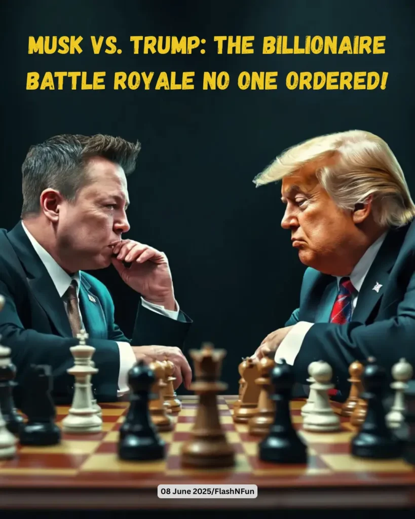 Donald Trump warned Elon Musk of severe consequences if he funded Democratic candidates opposing Republicans who supported Trump's tax bill. Musk criticized the bill as an "abomination" and accused Trump of involvement in unreleased government files.#elonmusk, #donaldtrump, #billionairebattle, #politicalconflict, #taxcuts, #donations, #governmentfiles, #politicaldrama, #elonmusktaxbill, #trumpvselon, #politicalthreats, #democraticfunding, #republicansupport, #taxbillcontroversy, #politicalaccusations, #elonmuskcriticism, #trumpwarning, #politicalbattle, #billionaireconflict, #politicalfunding, #governmentsecrets, #taxbilldebate, #politicalconsequences, #elonmusktaxcuts, #trumpthreats #jeffreyepstein