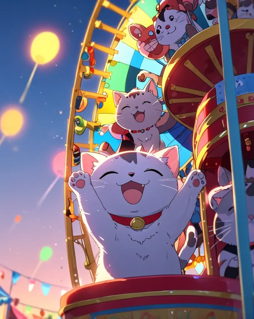 National Kitten Day, celebrated on July 10, is a heartwarming reminder to cherish the playful, purring bundles of joy that brighten our lives. It also raises awareness about kitten adoption, encouraging people to give shelter kittens the loving homes they deserve.#nationalkittenday, #kittenday2025, #kittenlove, #kittenjoy, #kittenadoption, #kittenrescue, #kittenillustration, #kittenart, #kittenferriswheel, #kittenfestival, #kittencelebration, #kittenfun, #kittenlife, #kittenmagic, #kittenfriends, #kittencommunity, #kittenhappiness, #kittenadventures, #kittenparade, #kittenwhimsy, #kittenwonder, #kittenvibes, #kittenworld, #kittenawareness, #adoptkittens