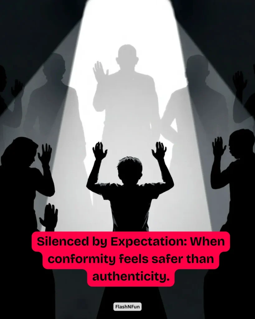 In a world where everyone seems to be speaking, *judgement is the new silence*. People don’t stay quiet because they lack opinions—they stay quiet because the fear of scrutiny outweighs the need for authenticity. This piece explores how judgement shapes conformity, making individuals hesitate before expressing themselves. Drawing from Carl Jung, Friedrich Nietzsche, and Brené Brown, it highlights how societal expectations pressure people into suppressing their true selves. It challenges the reader to examine their own relationship with judgement—whether they follow the crowd out of fear or dare to stand apart. Silence isn’t always a choice; sometimes, it’s enforced.#judgementisthenewsilence, #selfexpression, #fearofjudgement, #conformity, #societalpressure, #silenceandsuppression, #jungianpsychology, #authenticity, #personaltruth, #mentalfreedom, #philosophicalthoughts, #breakingconformity, #deepthinking, #mindsetshift, #identitycrisis, #speakyourtruth, #emotionalintelligence, #socialexpectations, #standout, #fearofbeingdifferent, #selfrealization, #freewill, #psychologyinsociety, #resistjudgement, #unapologeticself